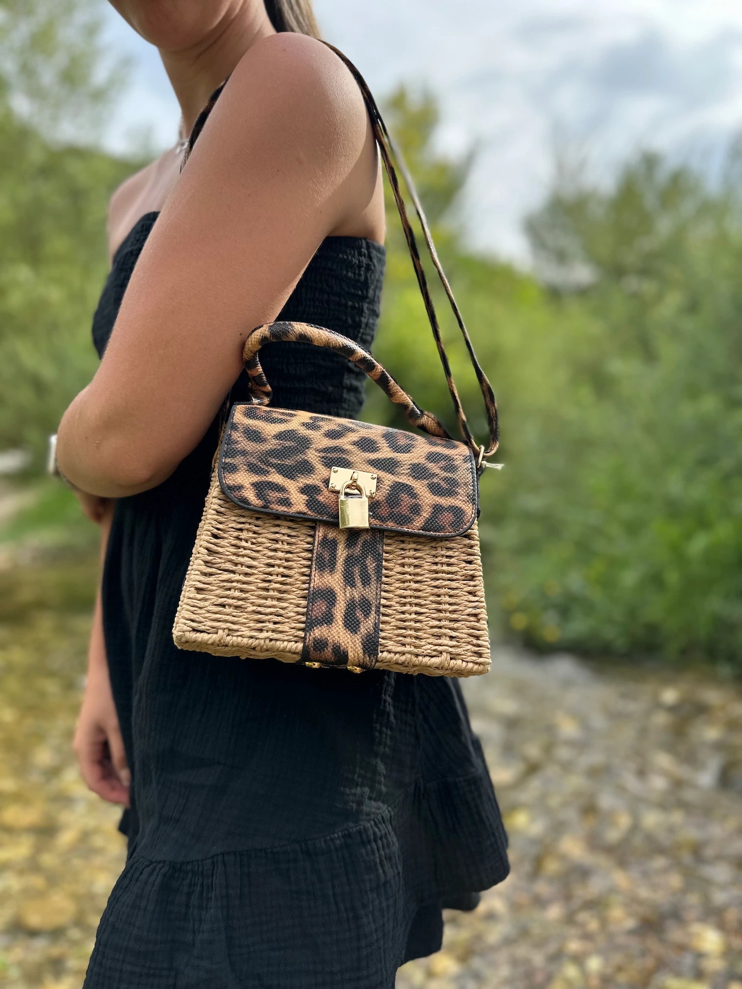 Sac Léopard & Osier