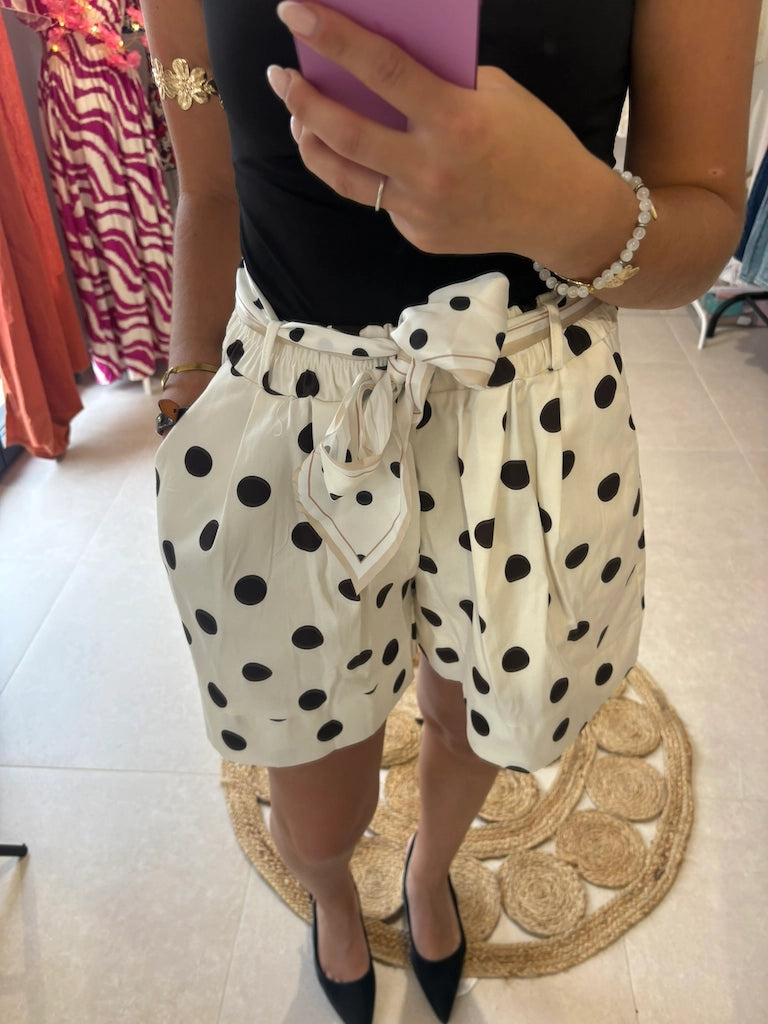 Short à pois