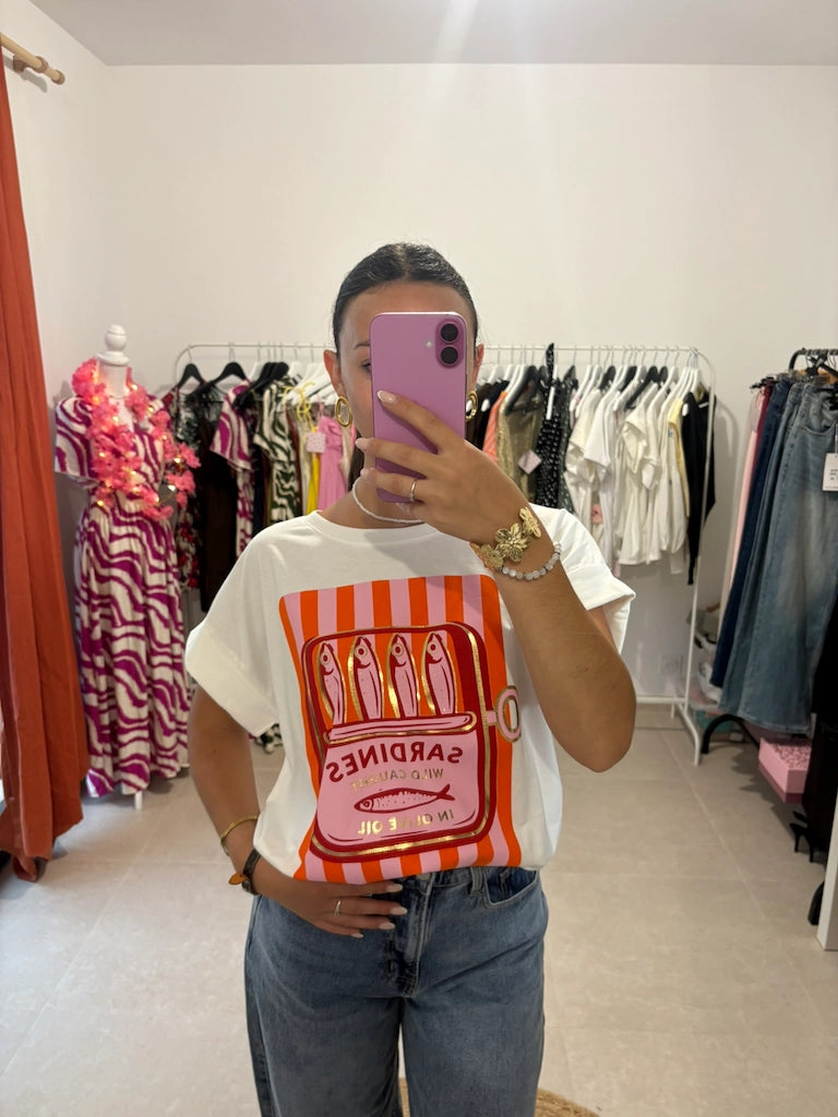 T-shirt fish - Orange