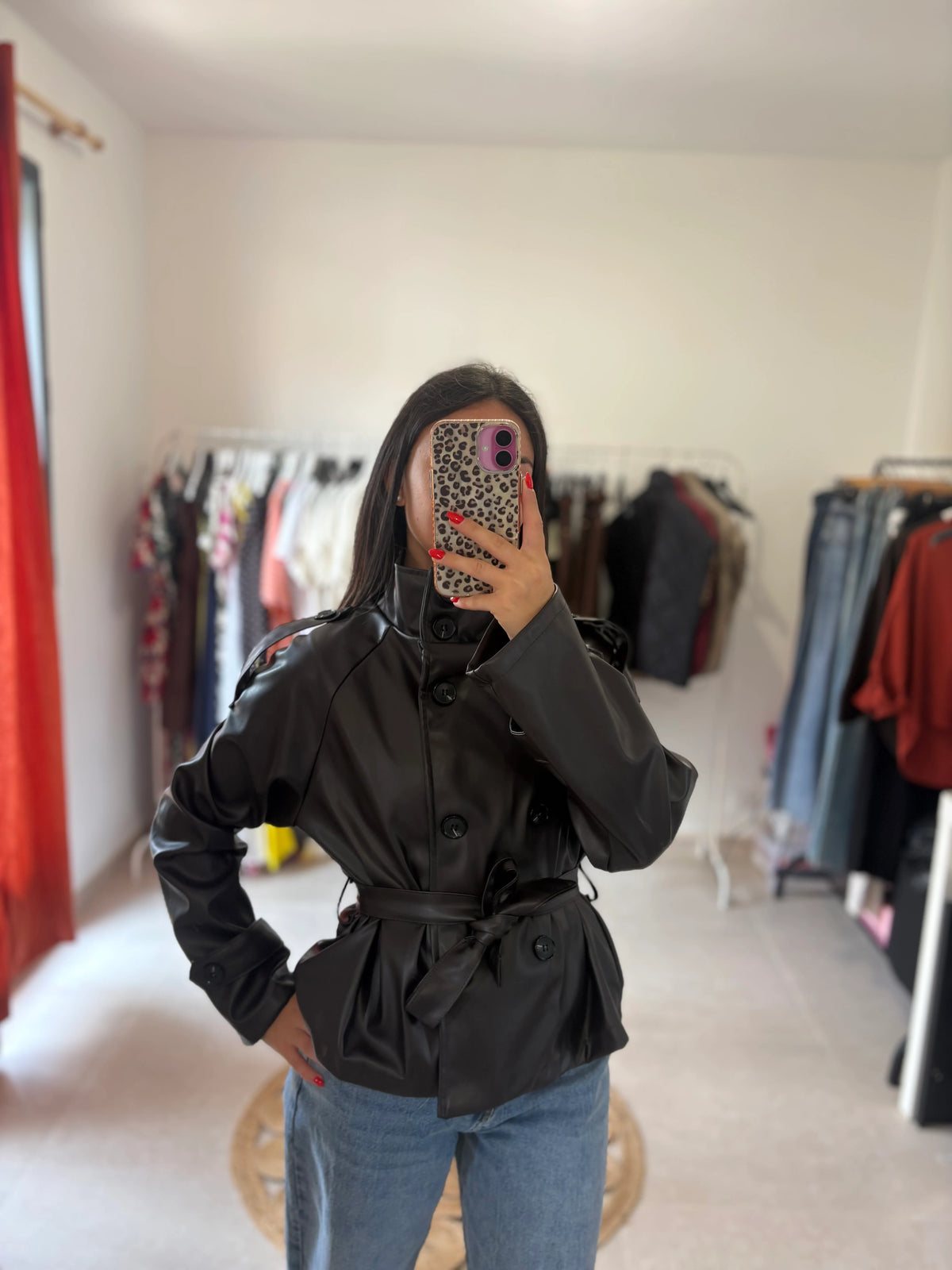 Veste Lorena marron