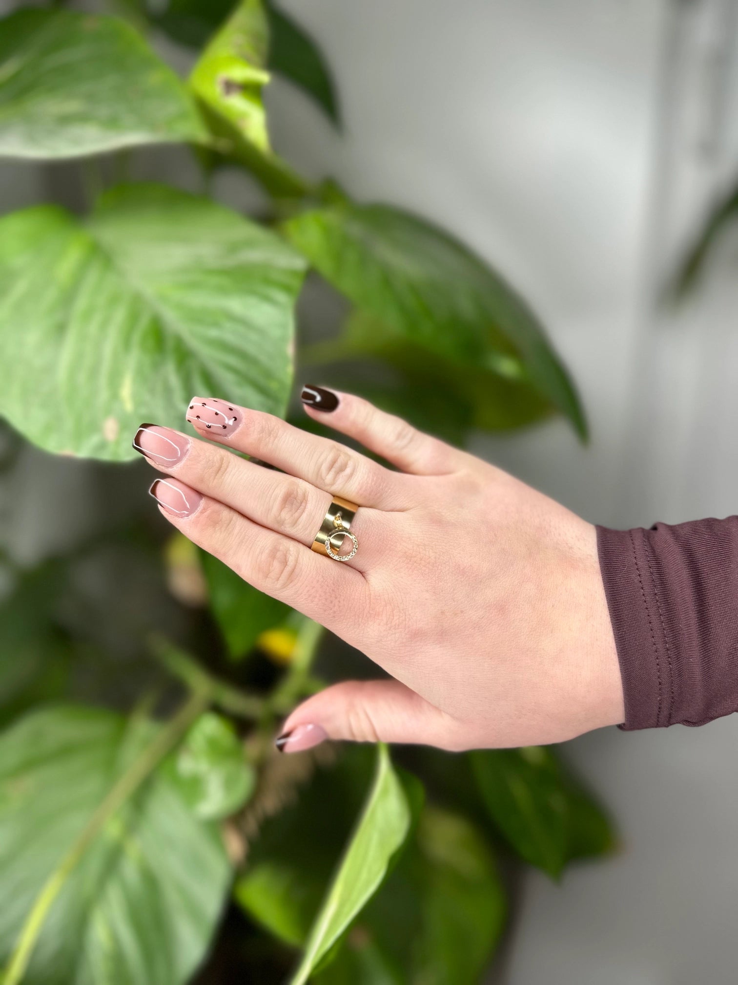 Bague strass