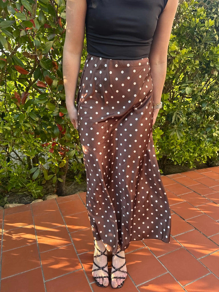 Jupe à pois