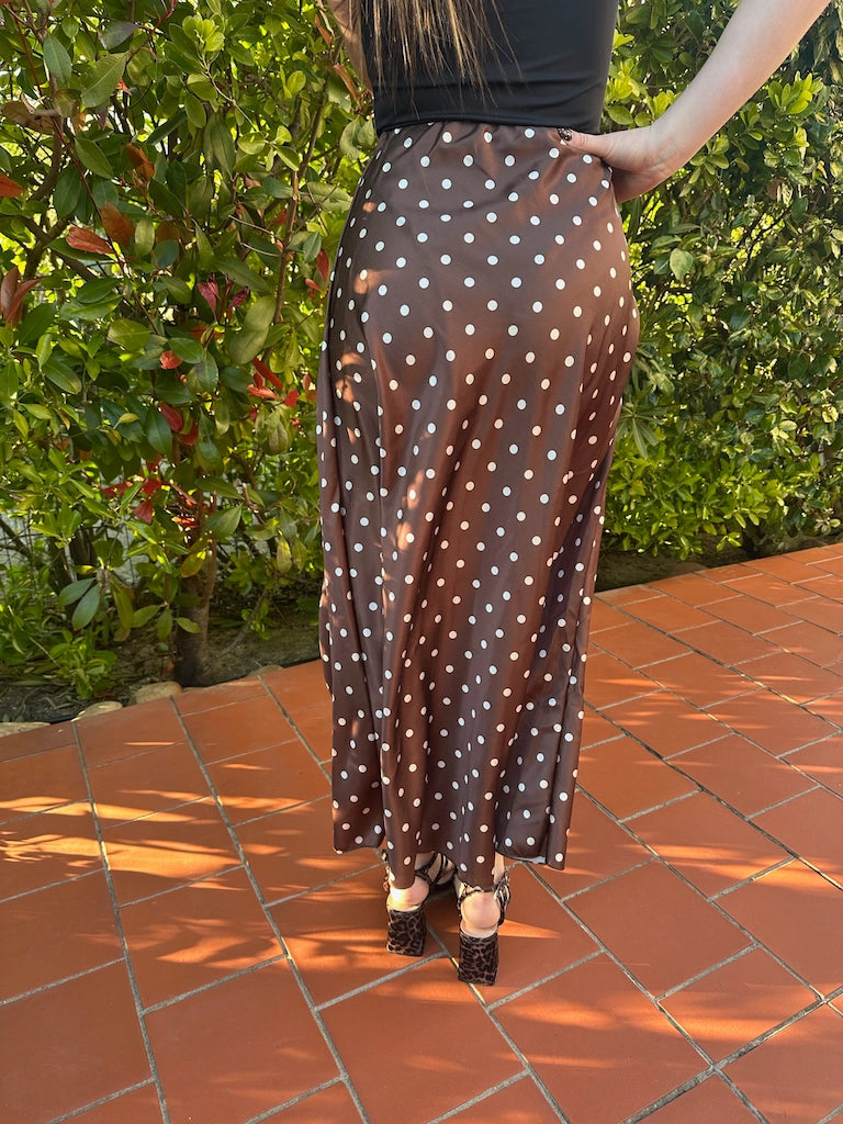Jupe à pois
