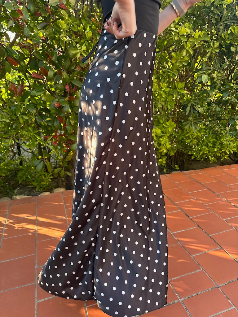 Jupe à pois