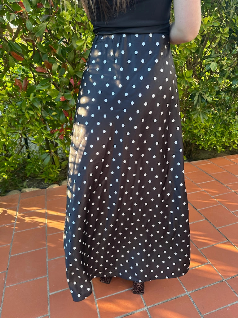 Jupe à pois