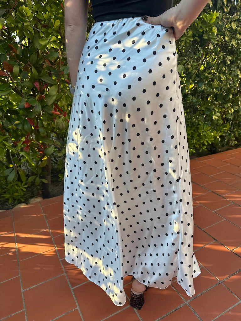 Jupe à pois