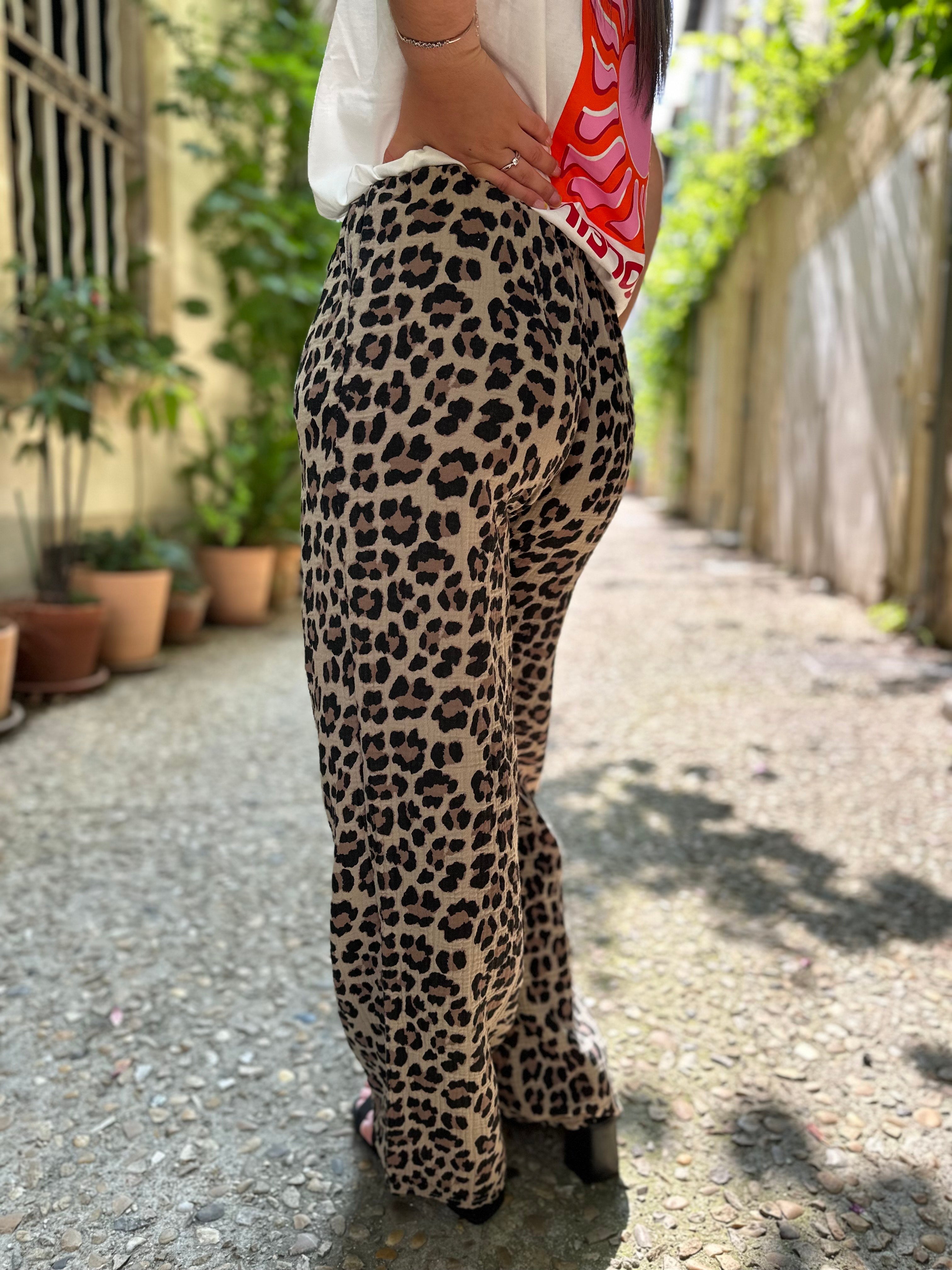 Pantalon Chloé - Léopard